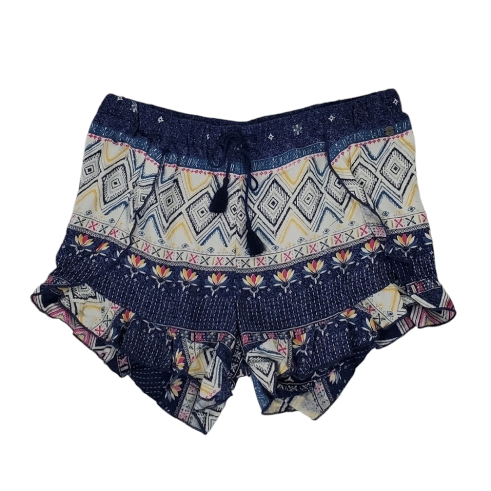 Roxy Medium Tribal High Waist Flutter Shorts